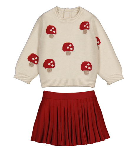 Mayoral -  Tricot Skirt Set