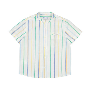 Mayoral - Short Sleeve Striped T-Shirt