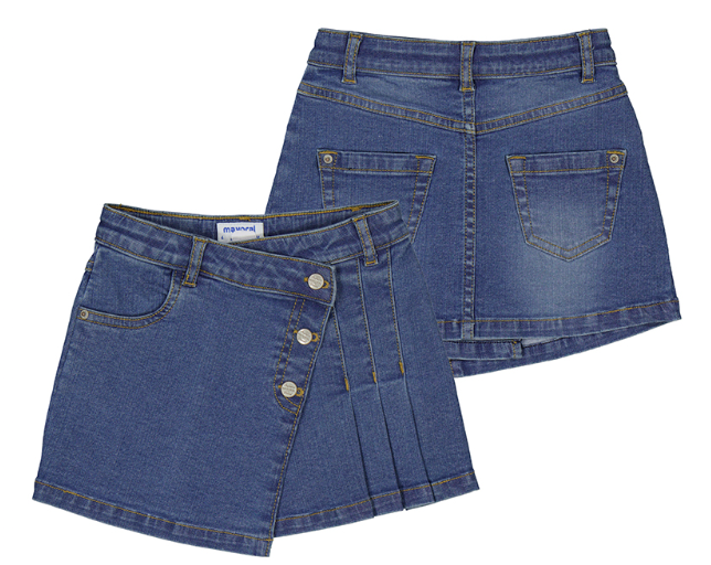 Mayoral - Denim Short Skirt