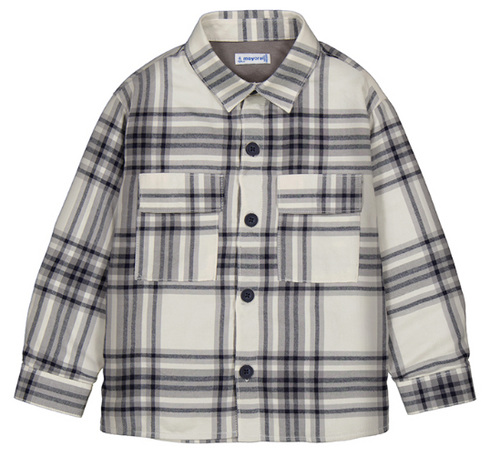 Mayoral - Checked Overshirt