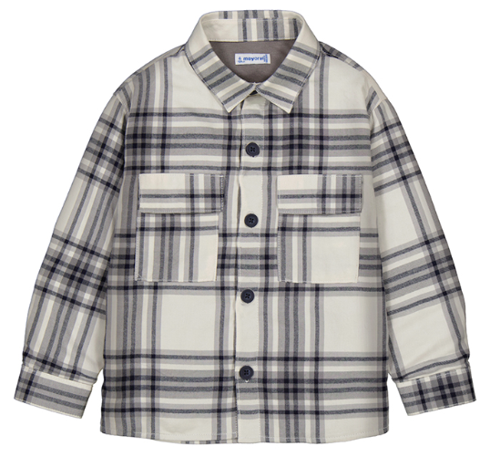 Mayoral - Checked Overshirt