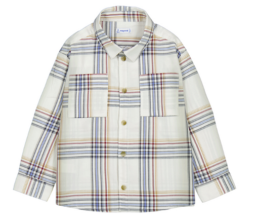 Mayoral - L/S Checked Shirt