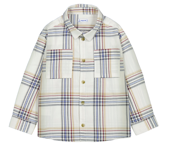 Mayoral - L/S Checked Shirt