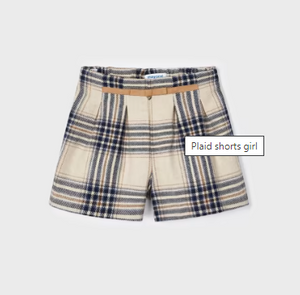 Mayoral - Plaid Shorts
