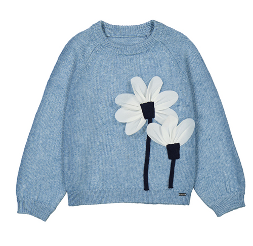 Mayoral - Flower Applique Jersey