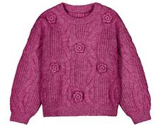 Load image into Gallery viewer, Mayoral - 3D Flower Sweater (More Colors)