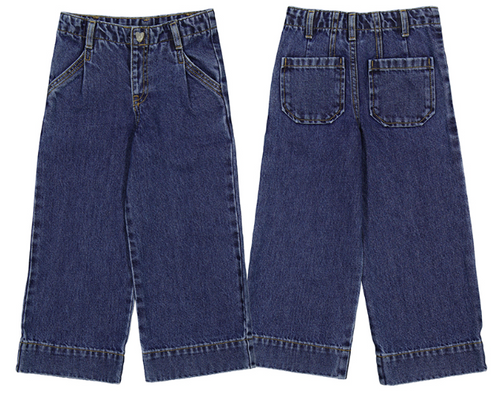 Mayoral - Wide Leg Denim Pants