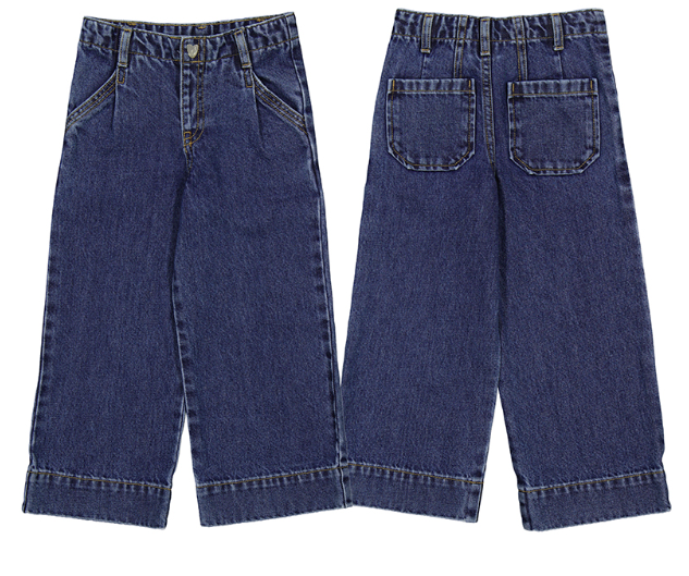 Mayoral - Wide Leg Denim Pants