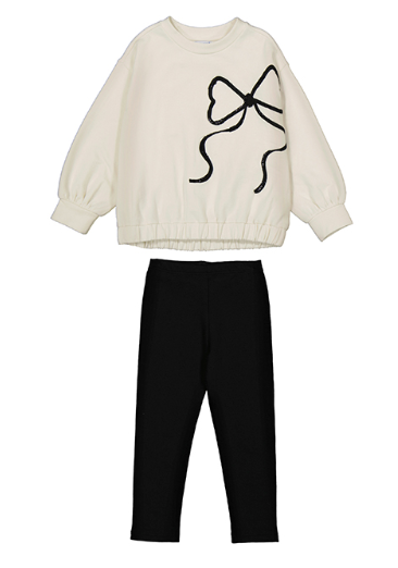 Mayoral - Bow Top & Leggings Set