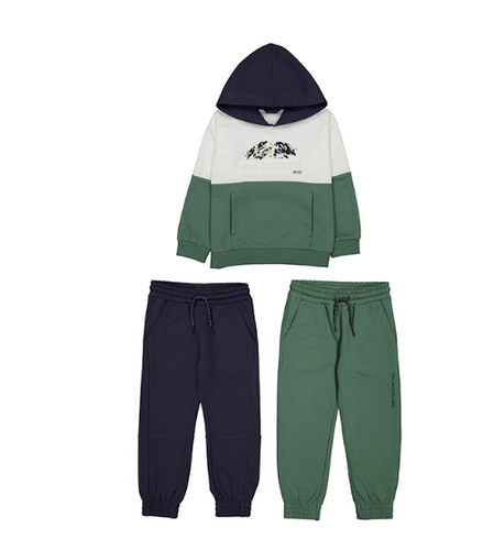 Mayoral - Hoodie + 2 Pants Tracksuit
