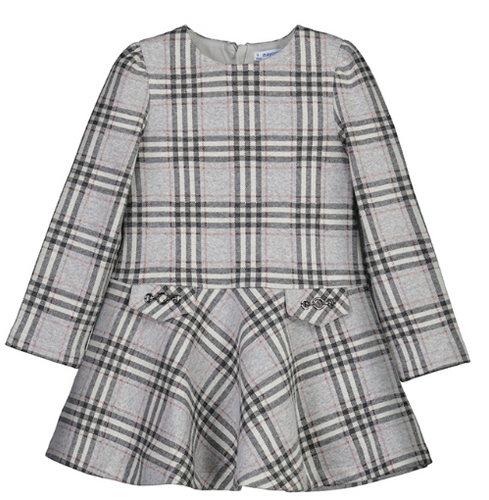 Mayoral - Plaid Knit Dress