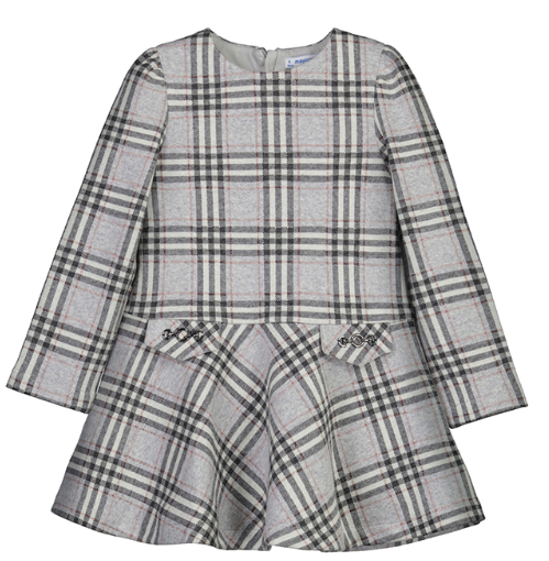 Mayoral - Plaid Knit Dress