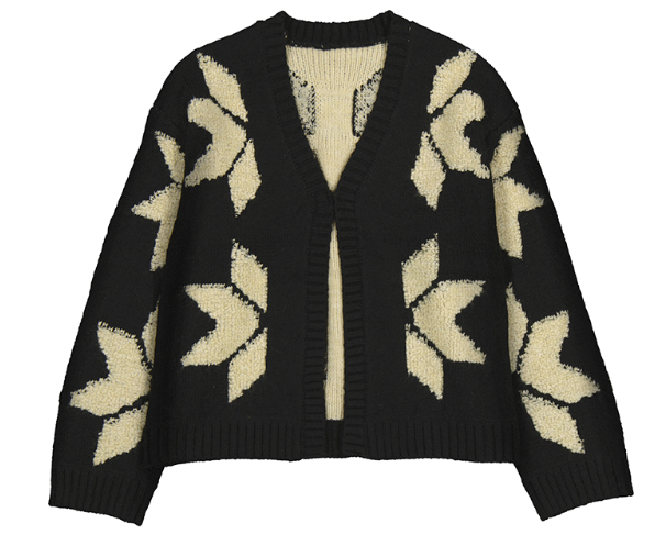 Mayoral - Jacquard Print Cardigan