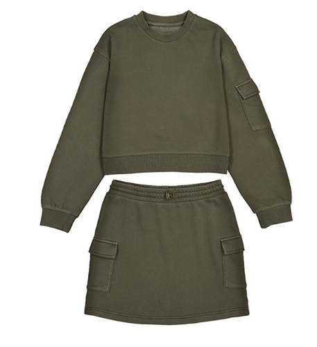 Mayoral - Cargo Skirt Set