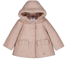 Load image into Gallery viewer, Mayoral - Hooded Boucle Coat (More Colors) 2436