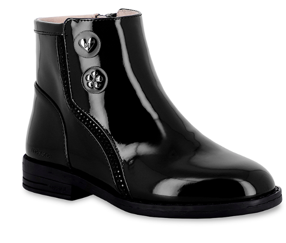 Mayoral - Black Patent Bootee 44/46562