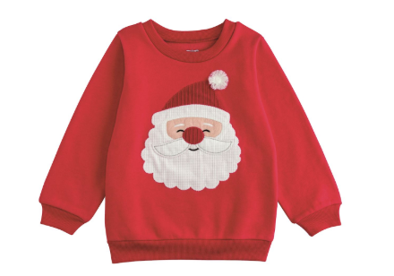 Mud Pie - Santa Sweatshirt