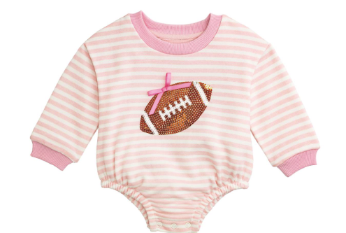 Mud Pie - Sequin Football Bubble