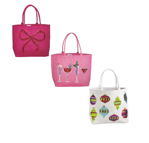 Mud Pie - Holiday Sparkle Tote