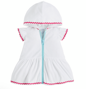 Mud Pie- Ric Rac Zipper Cover Up