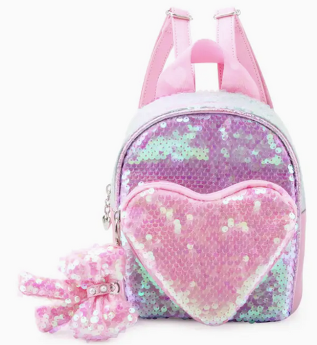 OMG Accessories - Sequin Mini Backpack