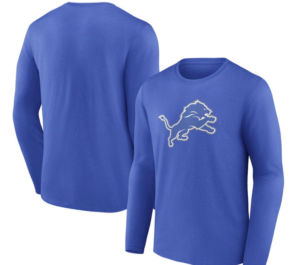 Outer Stuff - Long Sleeve T Detroit Lions