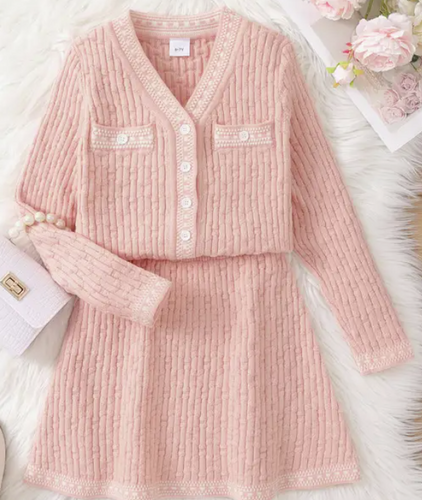 PatPat - Sweater/ Skirt Set