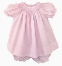 Load image into Gallery viewer, Petit Ami - Bishop Smocked Dress