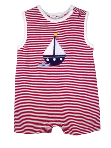Petit Ami - Striped Sailboat Jon Jon