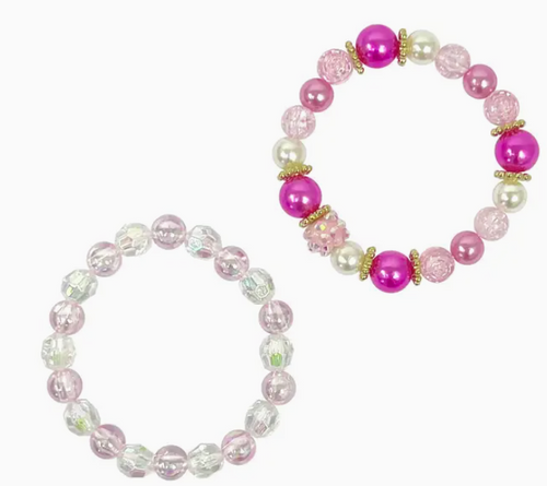 Pink Poppy - Mermaid Pearl Bracelet Set