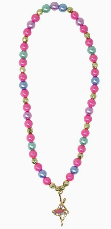 PINK POPPY - BALLET NECKLACE