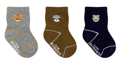 Robeez- Wild Critters Socks 3pk