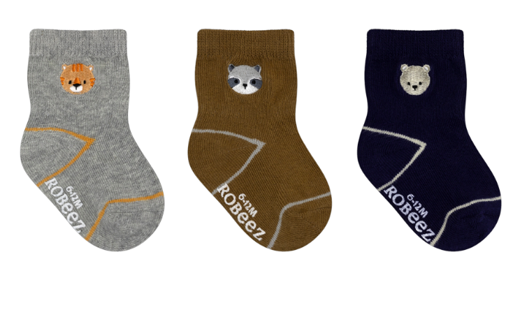 Robeez- Wild Critters Socks 3pk