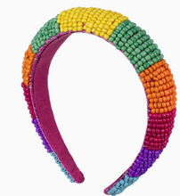 Load image into Gallery viewer, Selini - Bead Padded Headband (More Colors)