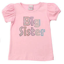 Load image into Gallery viewer, Sparkle sisters - Big Sister Short Sleeve T-shirt