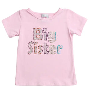 Sparkle sisters - Big Sister Short Sleeve T-shirt