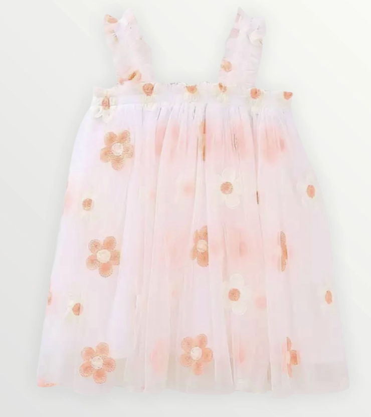 Stardust & Glitter - 70’s Flower Tulle Dress