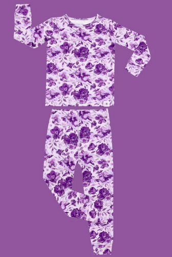 Sweet Bamboo - Purple Floral Amelia Bedelia Pajama