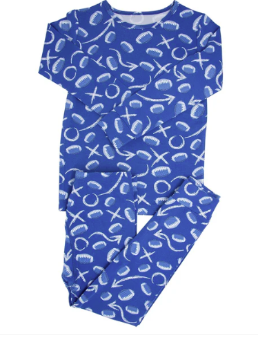 Sweet Bamboo - Football Allen Work Pajama