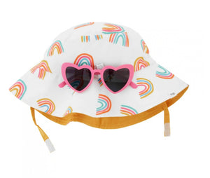 Mud Pie - Sunhat with Heart Glasses (More Styles)