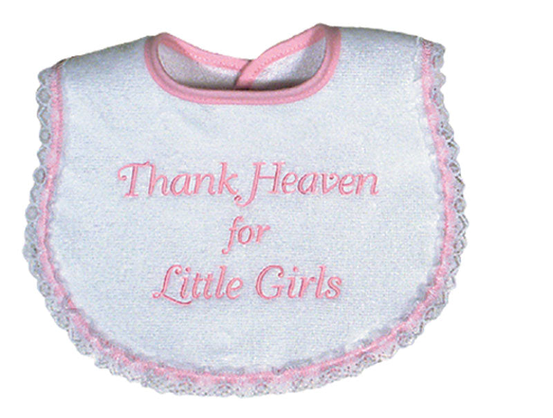 Raindrops - Thank Heaven for Girls Bib