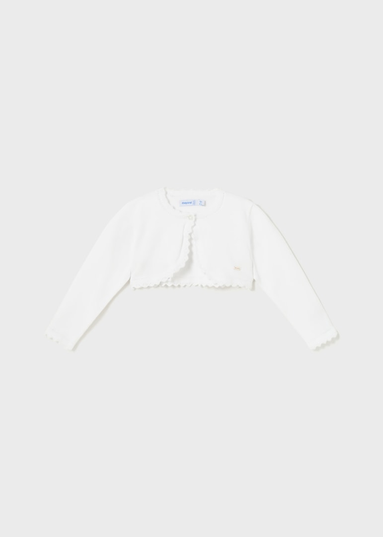 Mayoral - Cropped Cardigan Sustainable Cotton (More Colors)