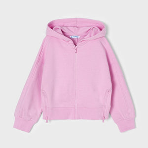 Mayoral - Pink Zip Up Sweatshirt