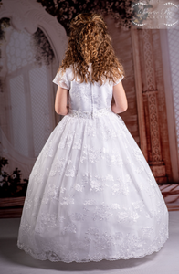 Sweetie Pie Collection - 4084X (Plus Sized) Long Communion Dress