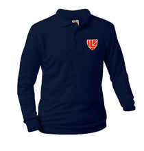 Load image into Gallery viewer, Liggett Long Sleeve Monogrammed Polo (More Colors)