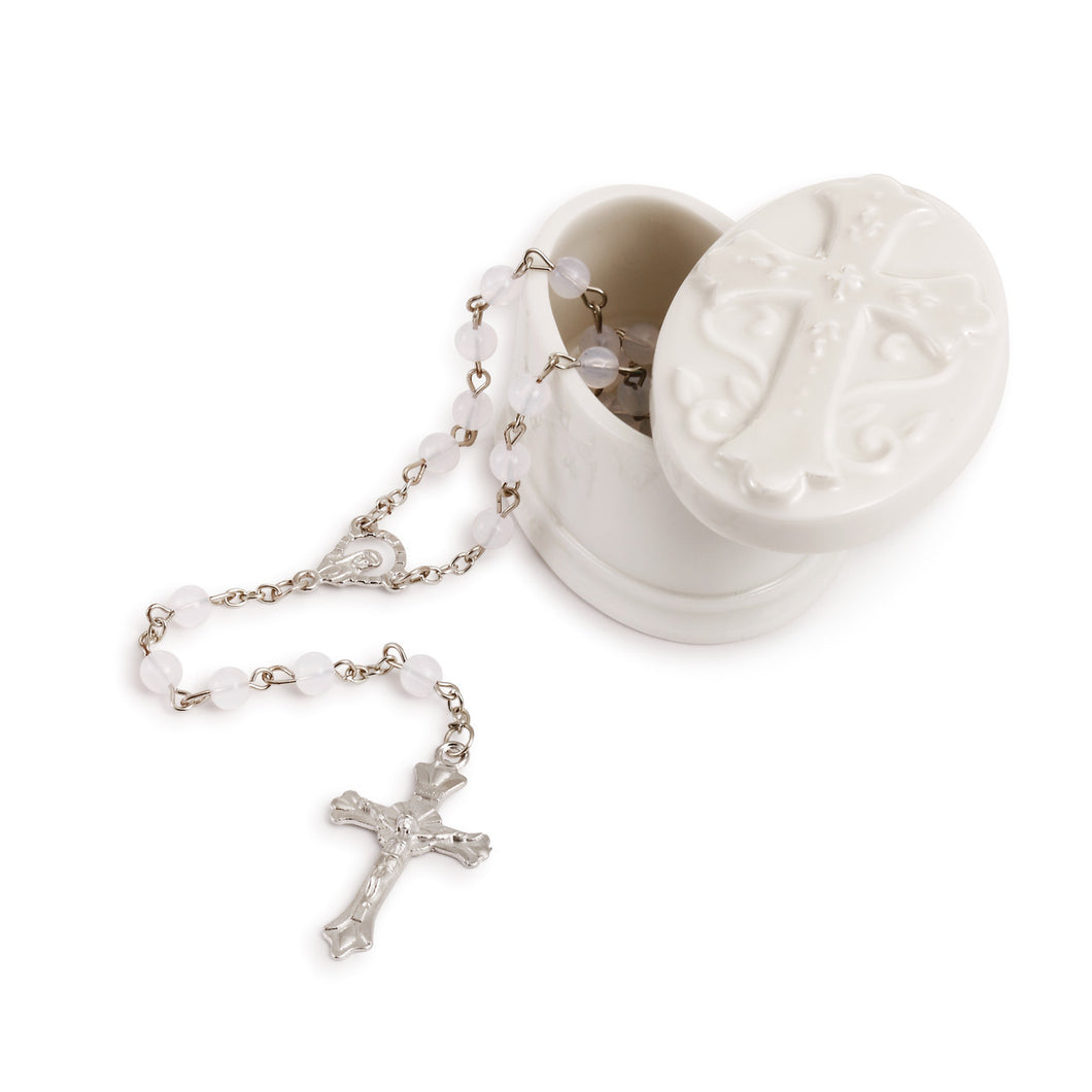 Demdaco - Trinket Box & Rosary