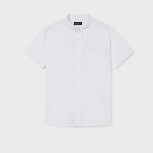 Mayoral -  Mandarin Collar Shirt (More Colors)