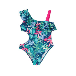 Mayoral - Tropical Trikini Swimsuit