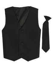 Load image into Gallery viewer, Lito - Vest with Clip-on Tie (More Colors)