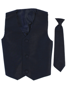 Lito - Vest with Clip-on Tie (More Colors)